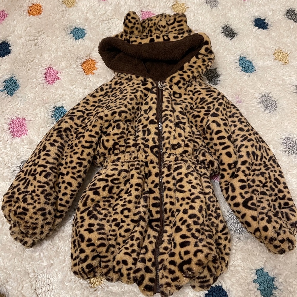 Kid’s fluffy winter jacket